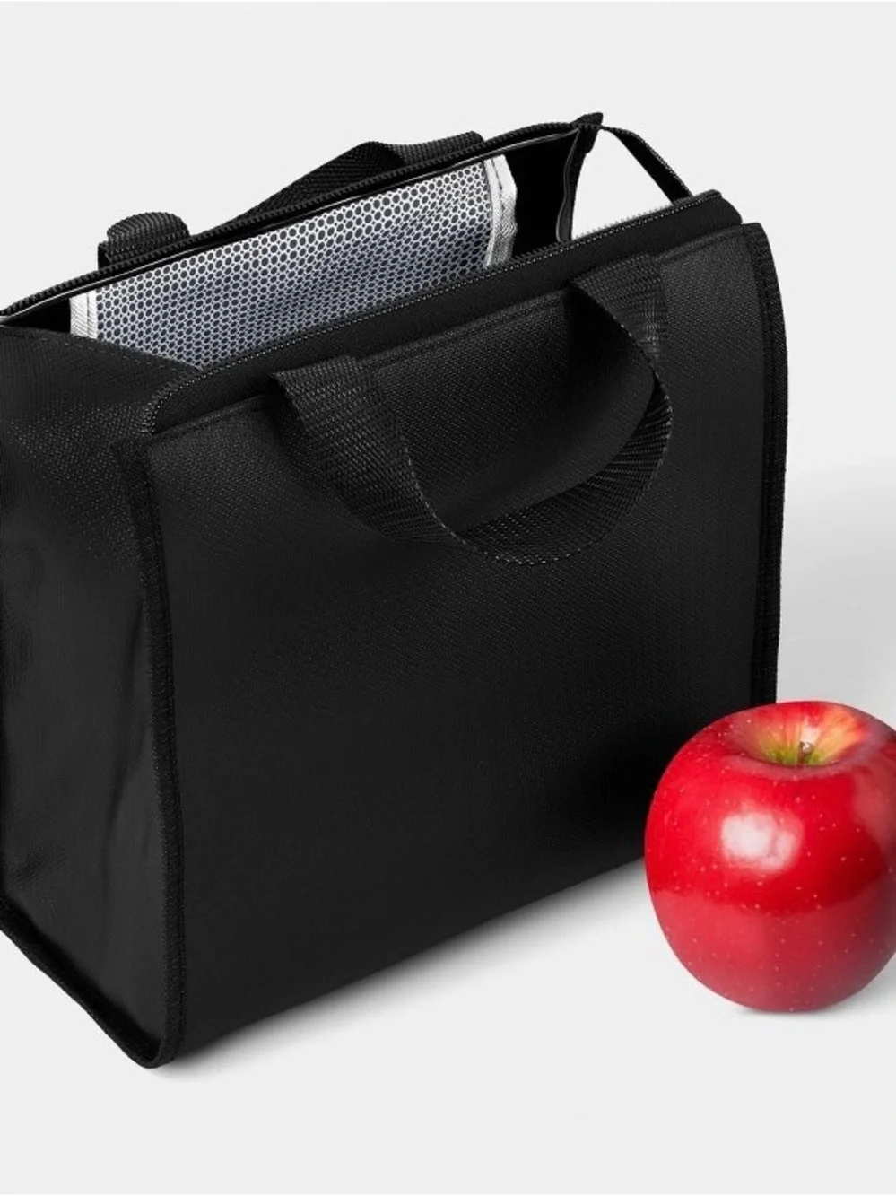 Black Minimalist Kids Men’s Women’s  Backpack Lunch Bag Water Bottle Sets